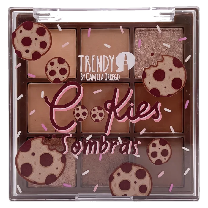 Paleta de sombras Cookies de Trendy