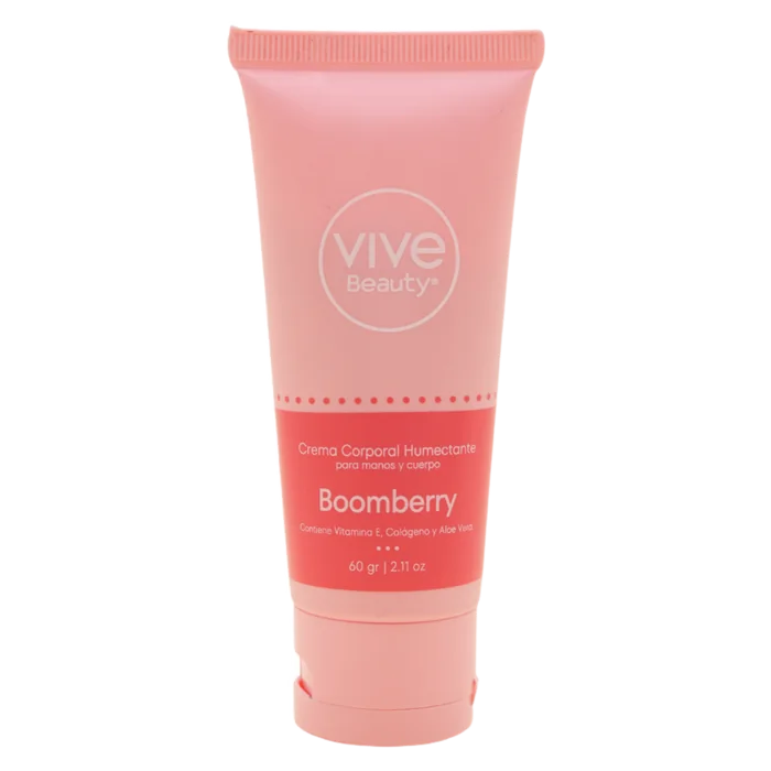 Crema viajera Boomberry